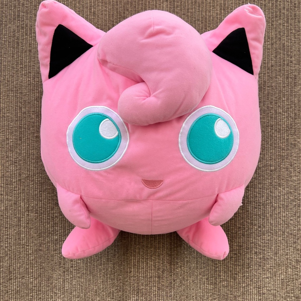 Pokémon First Gen Jigglypuff plush 14” Giant Toy Factory Jumbo Huge Large 2019